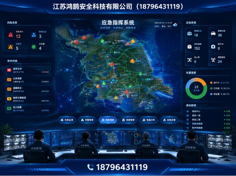石家庄无人机巡检系统展示图