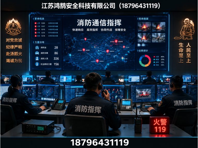 石家庄应急指挥系统展示图